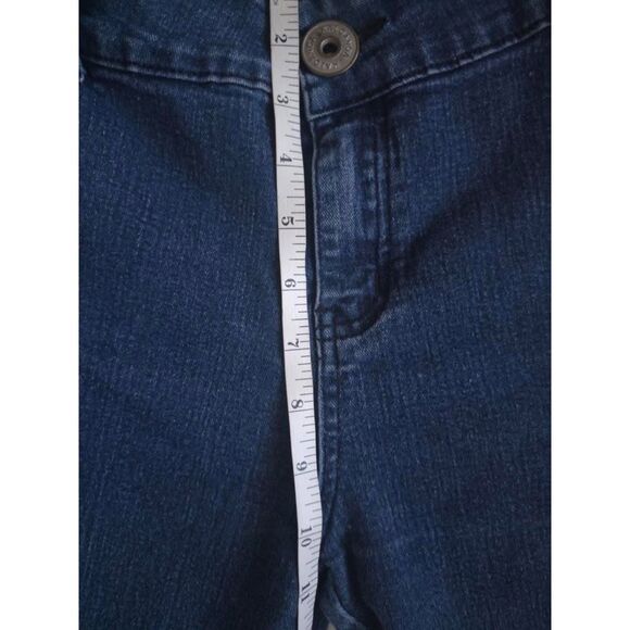 Kalonaowa Women’s Blue Jeans Straight Cut Slim Size Medium - Picture 4 of 7